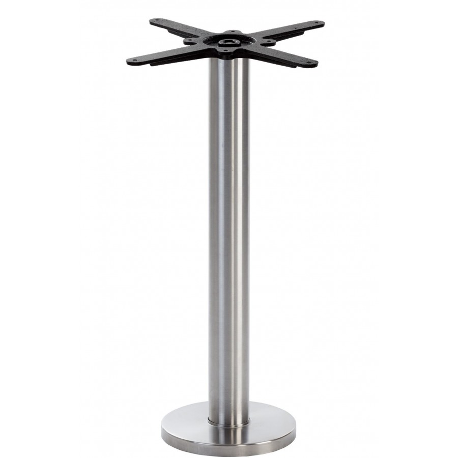 Anchor Floor Fixed Chrome Round Poseur Base